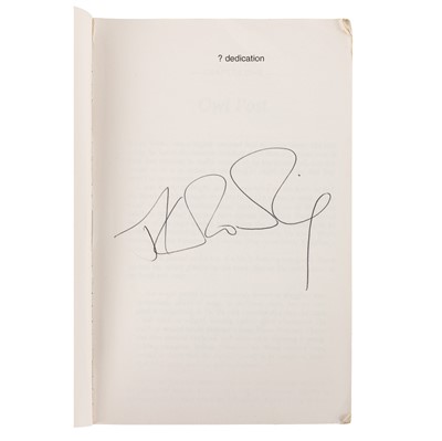 Lot 260 - Rowling (J.K.)Prisoner of Azkaban, Proof Copy, signed by the author