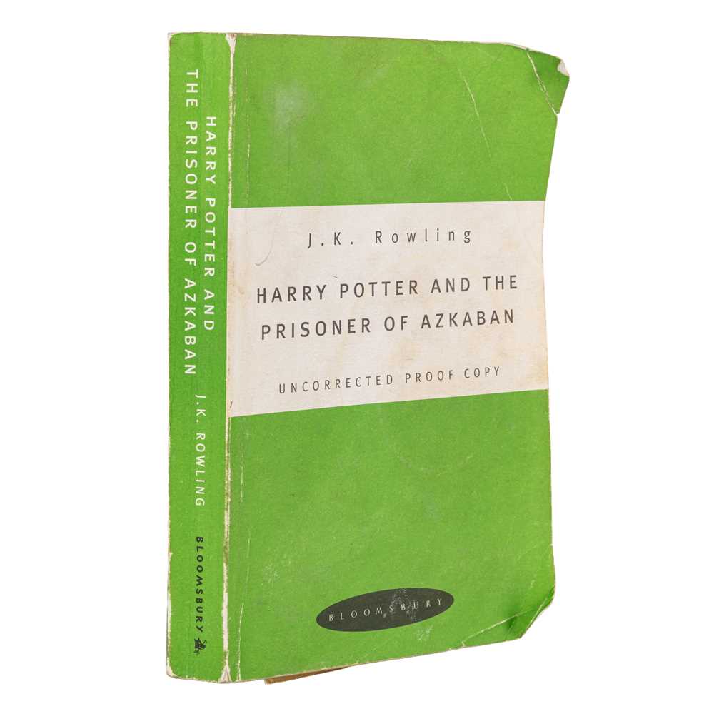 260 - Rowling (J.K.)Prisoner of Azkaban, Proof Copy, signed by the author