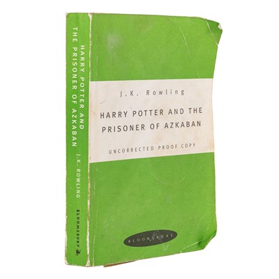 Lot 260 - Rowling (J.K.)Prisoner of Azkaban, Proof Copy, signed by the author