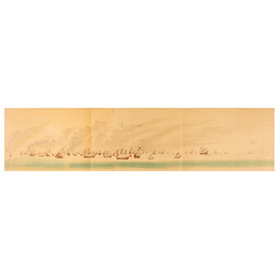 Lot 65 - Corbett. Drawings...Battle of Sole Bay....1908