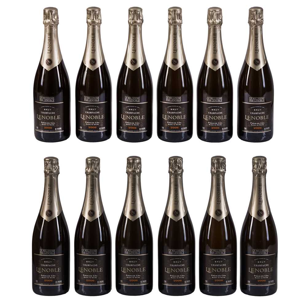 Lot 3 - Champagne le Noble Blanc de Noir 2006 - 12 bottles