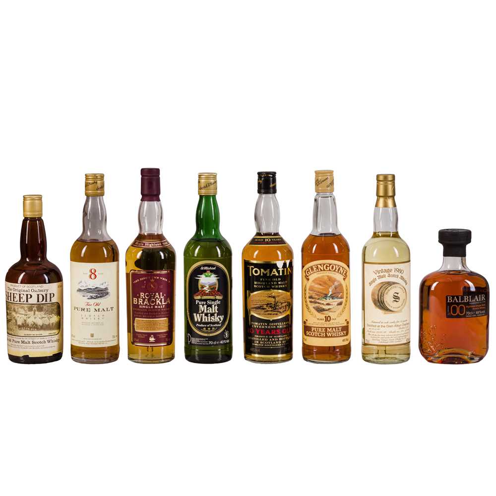 Lot 236 - Mixed Highlands Single Malt Whiskeys - 8 bottles