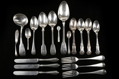 Lot 578 - A selection of various hallmarked silver...