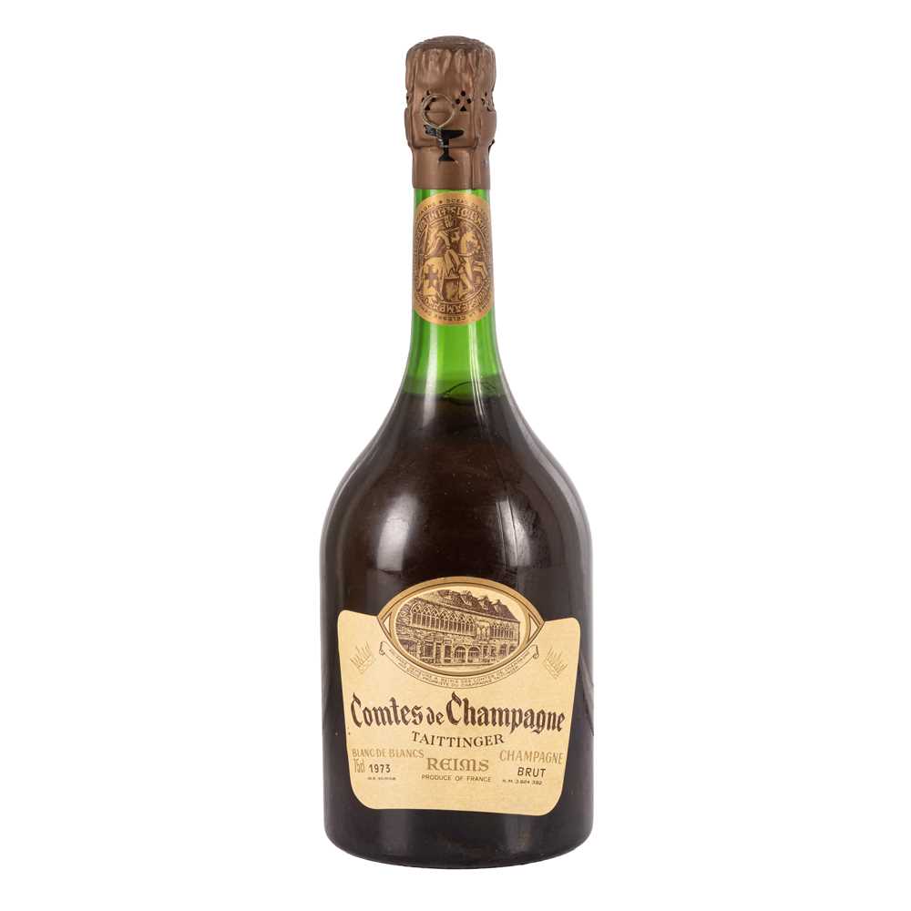 Lot 22 - Taittinger Comtes de Champagne, Blanc de Blanc, 1973 - 1 bottle