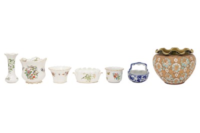 Lot 155 - A Royal Doulton Slater's Ware Jardiniere, early 20th century