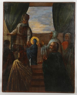 Lot 182 - A 19th century continental school,...