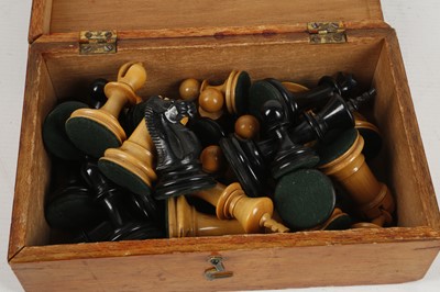 Lot 181 - An early 20th century, boxwood and ebony old...