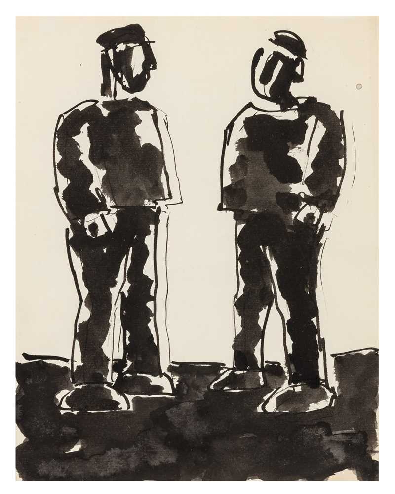 Lot 48 - Josef Herman O.B.E. R.A. (Polish/British, 1911-2000)