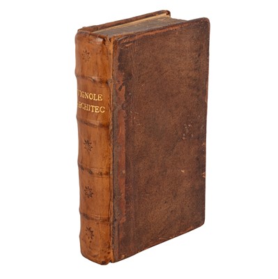 Lot 13 - Vignole. Regles des cinq ordres d'architecture, Leide,1712