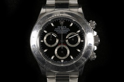 Lot 560 - Withdrawn! Rolex Daytona, box, papers and...