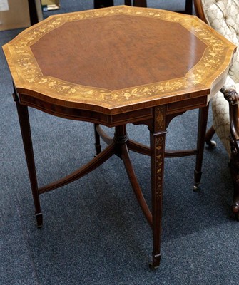 Lot 843 - A good quality, late Victorian, mahogany...