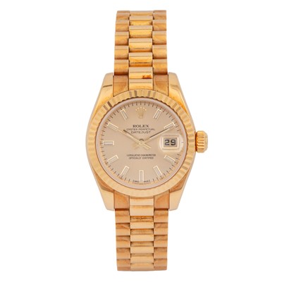 Lot 85 - Rolex 'Datejust' Bracelet Watch