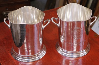 Lot 617 - A pair of wine coolers, Louis Roederer style...