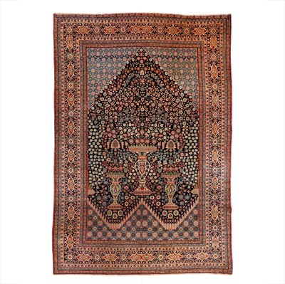 Lot 93 - A fine Tehran Haj Khanumi design carpet, north Persia
