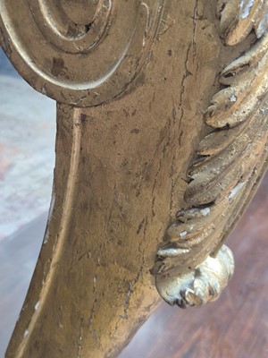 Lot 1 - A Regency revival rosewood, brass inlaid and parcel gilt mirrored console table