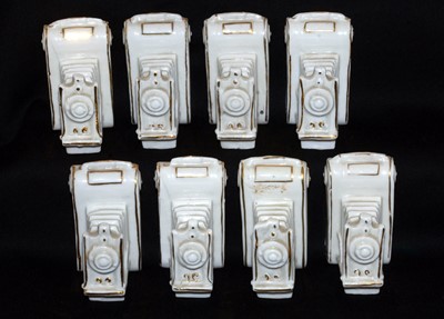 Lot 233 - 8 W H Goss Crested China Souvenirs.