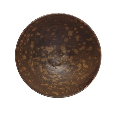 Lot 255 - A Chinese Jizhou 'tortoiseshell' tea bowl, Song dynasty
