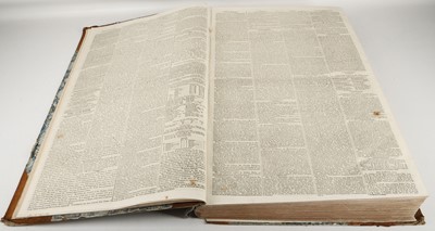 Lot 589 - A quarter leather bound run of the 'Courier',...