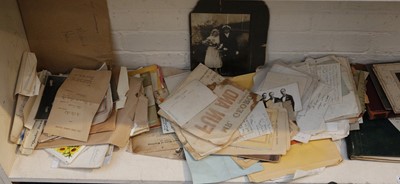 Lot 592 - An interesting collection of printed ephemera,...
