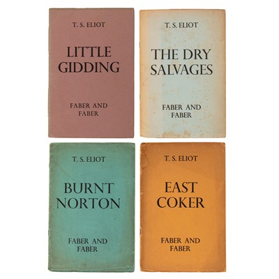 Lot 244 - Eliot. [Four Quartets. 1940-42