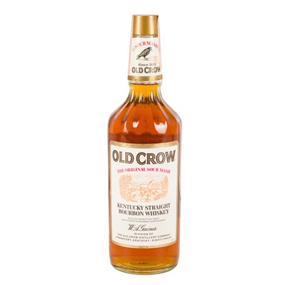 Lot 400 - Old Crow Kentucky Straight Bourbon Whiskey Circa. 1980's - 1 bottle