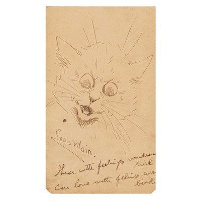 Lot 25 - Louis Wain (British, 1860-1939)