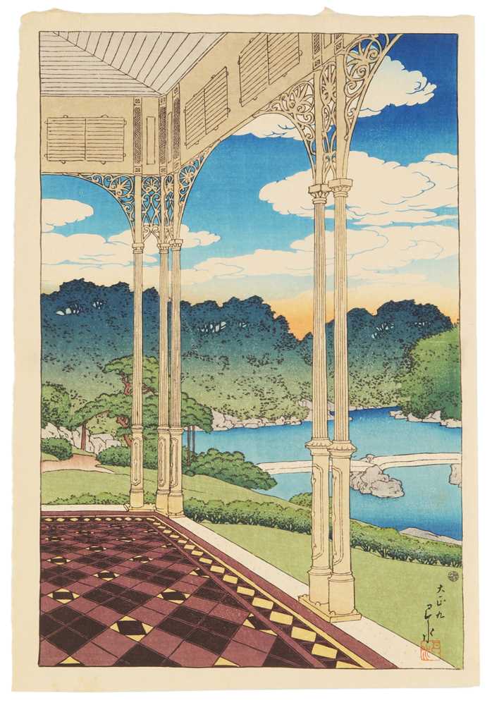 834 - Kawase Hasui 川瀬 巴水 (Japanese, 1883-1957), Showa era, 1920