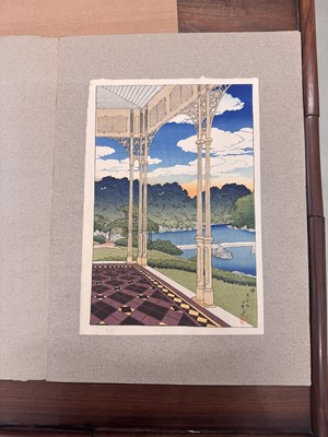 Lot 834 - Kawase Hasui 川瀬 巴水 (Japanese, 1883-1957), Showa era, 1920