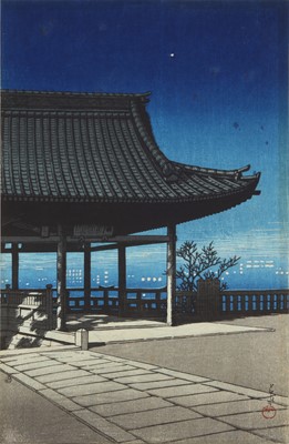 Lot 55 - Kawase Hasui 川瀬 巴水 (Japanese, 1883-1957), Showa era