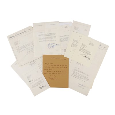 Lot 58 - Autograph Collection.- Actors & Directors