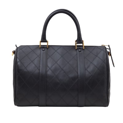 Lot 153 - Chanel Black Medium Bostan Duffle Bag