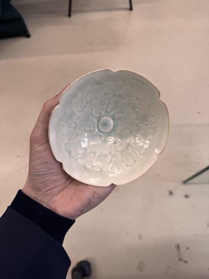 Lot 455 - A Chinese Qingbai petal-lobed bowl, Southern Song dynasty