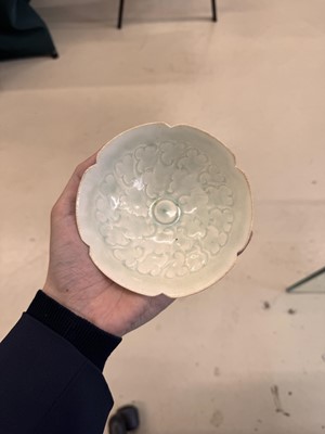 Lot 455 - A Chinese Qingbai petal-lobed bowl, Southern Song dynasty