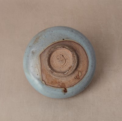 Lot 456 - A Chinese Jun blue-glazed bowl, Song/Jin dynasty