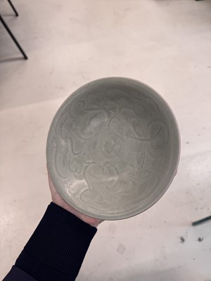 Lot 460 - A Chinese Longquan celadon bowl, Northern Song dynasty