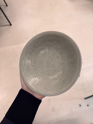 Lot 460 - A Chinese Longquan celadon bowl, Northern Song dynasty