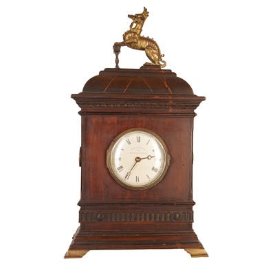 Lot 117 - A mahogany cased electro magnetic clock, Eureka Clock Co Ltd, London