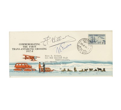 Lot 388 - Hillary (Edmund) & Vivian Fuchs
