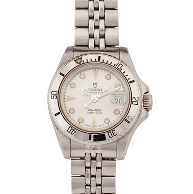 Lot 98 - Tudor 'Lady-Sub' Bracelet Watch