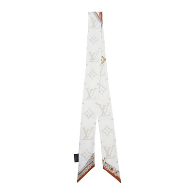 Lot 215 - Louis Vuitton Beige Clair Silk BB Ultimate Monogram Bandeau