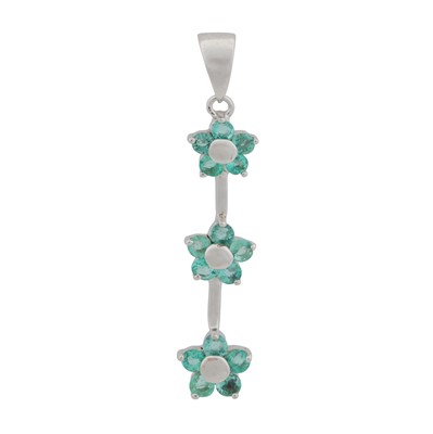 Lot 313 - An emerald pendant, circa 2003