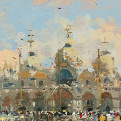 Lot 4 - Ken Howard O.B.E. R.A. (British, 1932-2022)