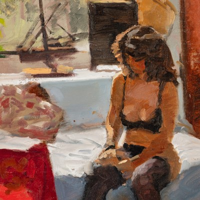 Lot 7 - Ken Howard O.B.E. R.A. (British, 1932-2022)