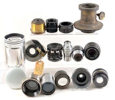 Lot 264 - A 28mm f2 Kinoptik Lens in Cine (Arri?) Mount.
