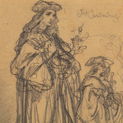 Lot 103 - Jan Matejko (Polish, 1838-1893)