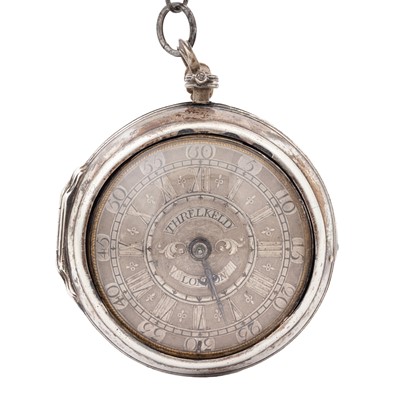 Lot 122 - 18th Century Verge Fusee Pocket Watch
