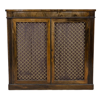 Lot 208 - A Regency rosewood chiffonier, early 19th century