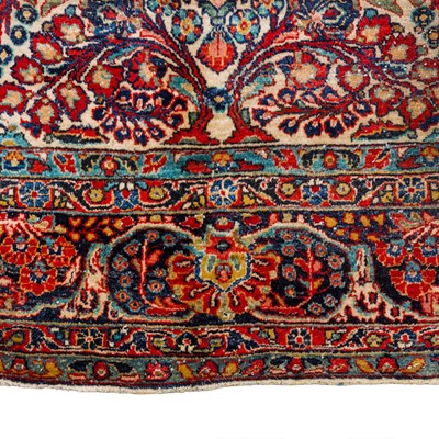 Lot 78 - A fine antique Sarouk carpet, west Persia