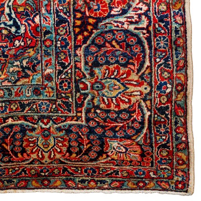Lot 78 - A fine antique Sarouk carpet, west Persia