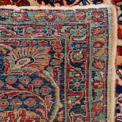 Lot 78 - A fine antique Sarouk carpet, west Persia